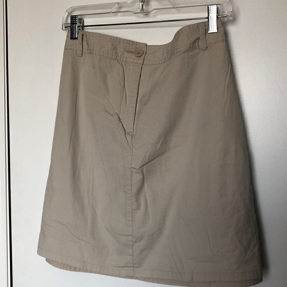 Cotton mini skirt size 16W